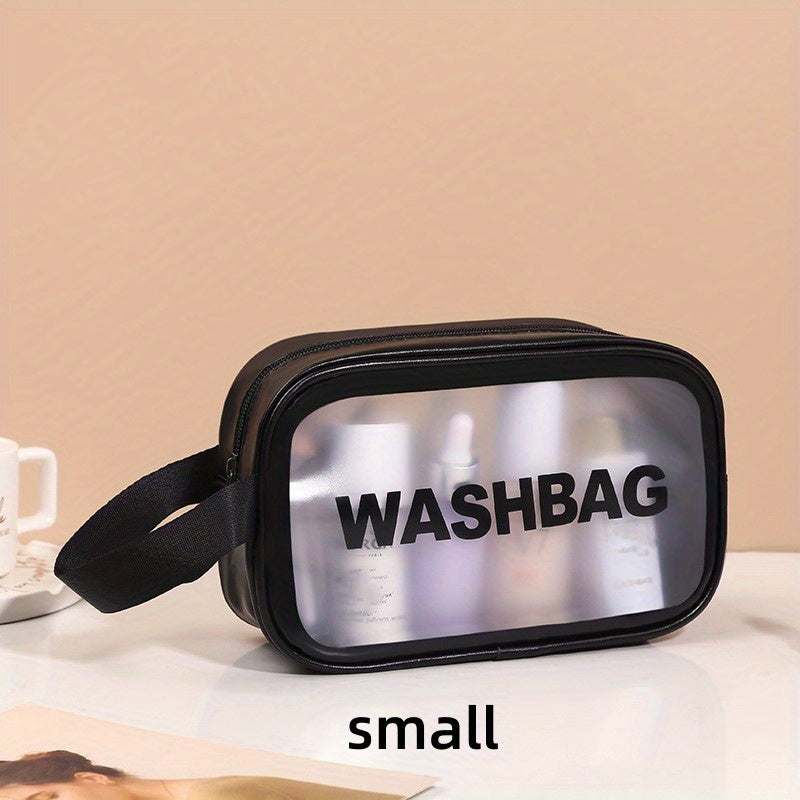 Portable Travel Storage Bag Toiletry Wash Bag Zipper Waterproof