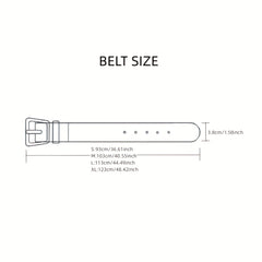 Punk Style Double Exhaust Eye Belt Set