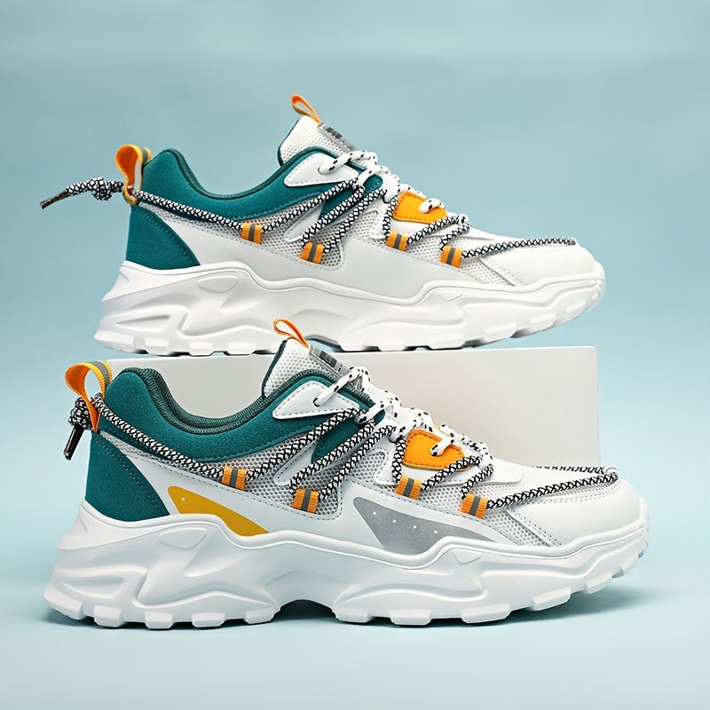 Men's Chunky Shoes Breathable Walking Sneakers Spring/Summer