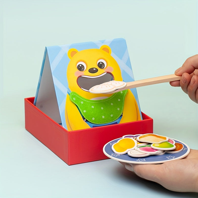 Parent Child Role Play Bear Feeding Game Educational Toy