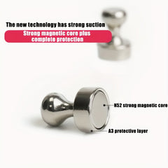 5pcs Neodymium Magnetic Pushpin Metal Strong Magnetic Tack Decompressing Toy