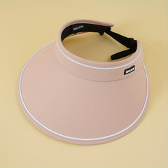 Wide Brim Visor Hat Solid Outdoor Sunscreen Sun Hats Breathable UV Protection