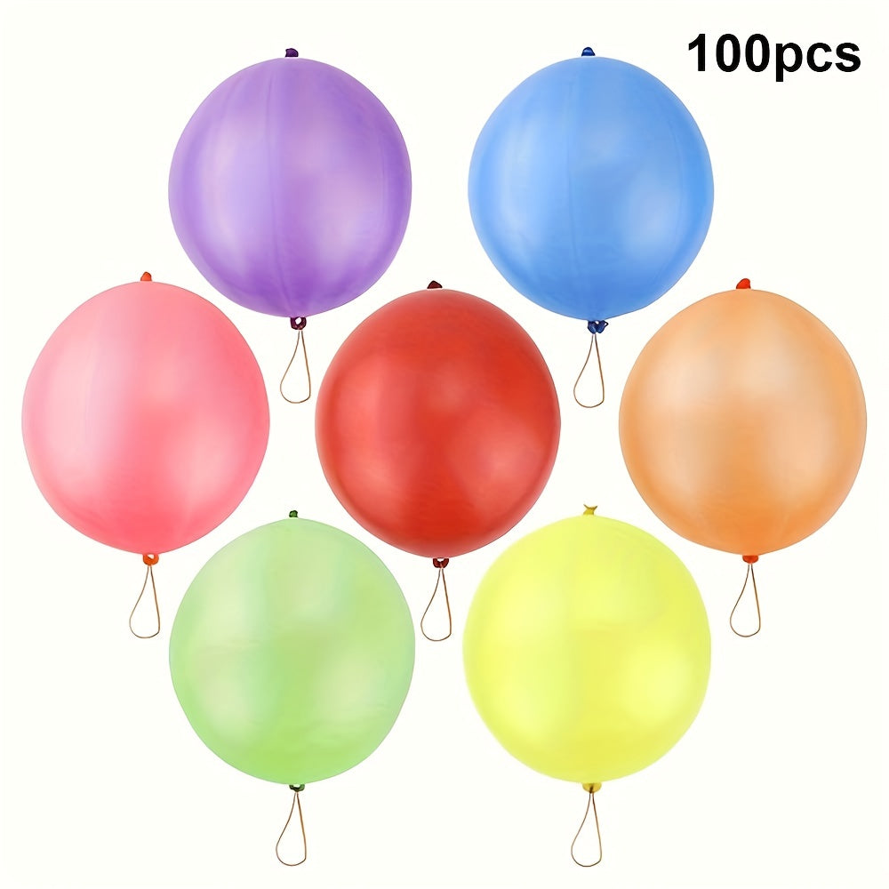 100pcs Punch Balloons Party Favors Bounce Balloons