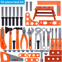 Kids Simulation Tool Box Puzzle Toy Combination Repair Tools Set