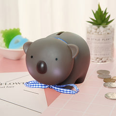 Cartoon Piggy Savings Can Enamel Toy Home Desktop Decoration