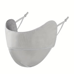 4pc Reusable Sunshade Face Mask Gradient UV Protection Washable Ice Silk
