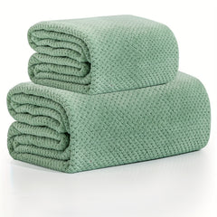 8 Absorbent Microfiber Towels Set Quick Dry Lightweight for Bathroom Beach Gym