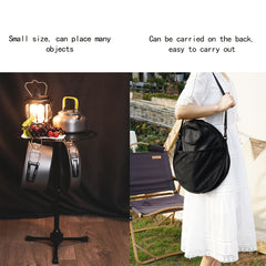 Aluminum Table Retractable Foldable Portable Adjustable Tripod Table