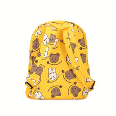 Kids Backpack Cartoon Rabbit Bear School Bag