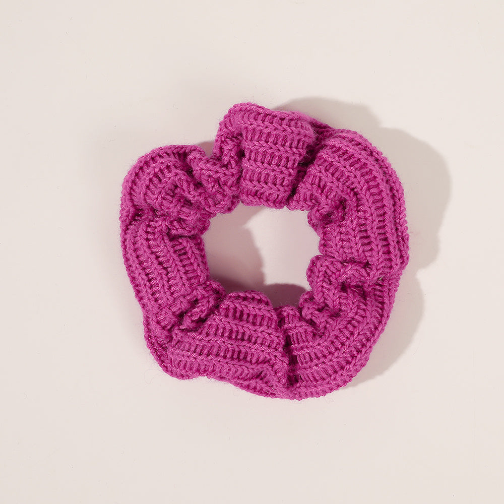 Wool Knitting Hair Ring Women's Hair Rope Hair Accessories