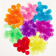 50pcs-300pcs Transparent 8 Counting Markers Clear Counter