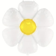 5pcs Small Daisy Aluminum Film Balloons - Party Decorations