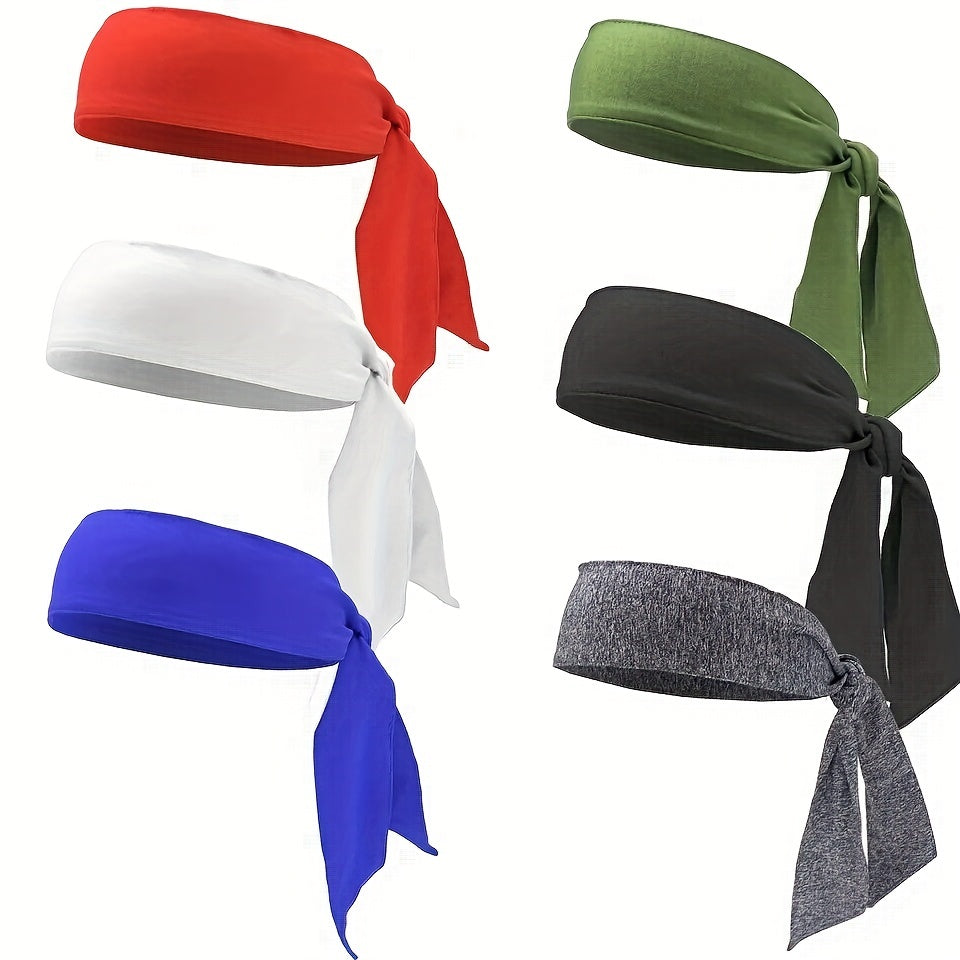 21pcs Mixed Sports Headband Tennis Pirate Headband Fitness Headscarf