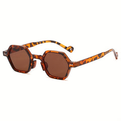 Y2K Geometric Sunglasses Rivet Anti Glare UV400