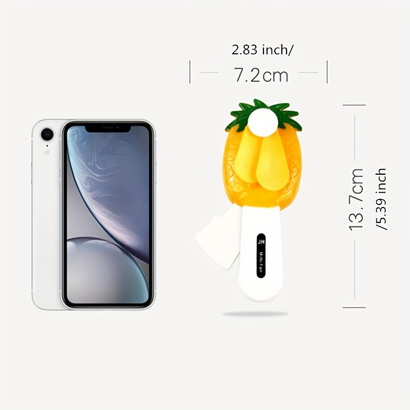 Creative Fruit Mini Fan Hand Press Office Fan