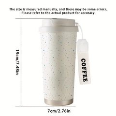 Colorful Dot Pattern Insulated Tumbler 530ml