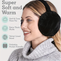Warm Earmuffs Men Women Thermal Winter Ear Protection Plush Anti Freeze