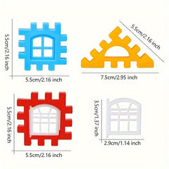 100 Pieces DIY Block Set Square Building Blocks Educational Toy