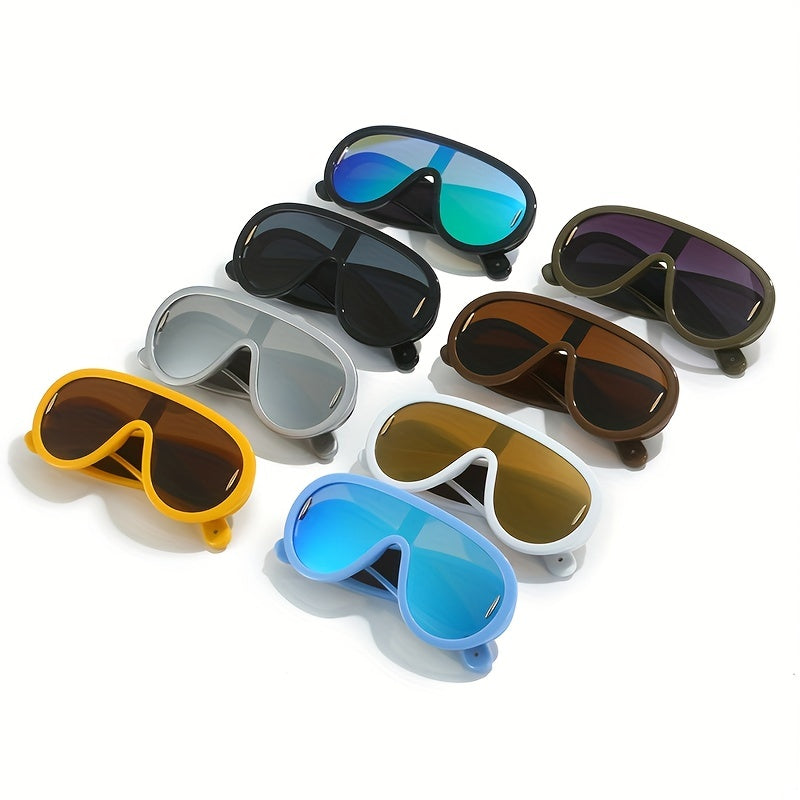 Y2K Aviator Sunglasses Men Women UV400 Sun Shades