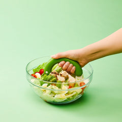 Plastic Salad Chopper - Ideal for Lettuce, Vegetables, and More
