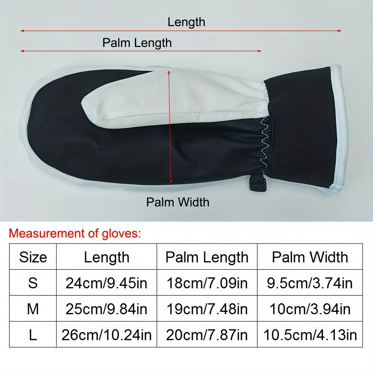 Waterproof Snowboard Skiing Gloves Warm Thickened Gloves