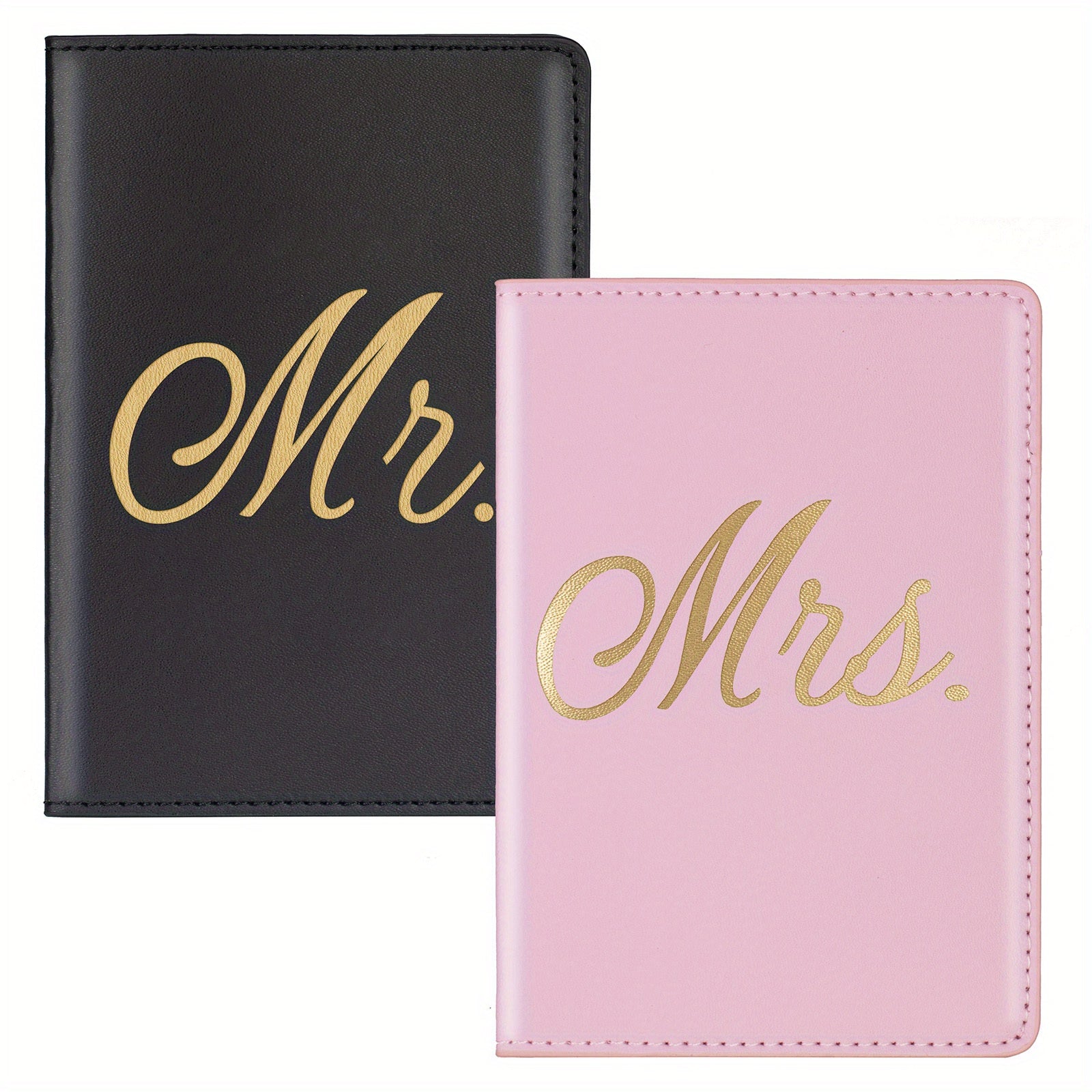 Mr And Mrs Travel Passport Holders Set