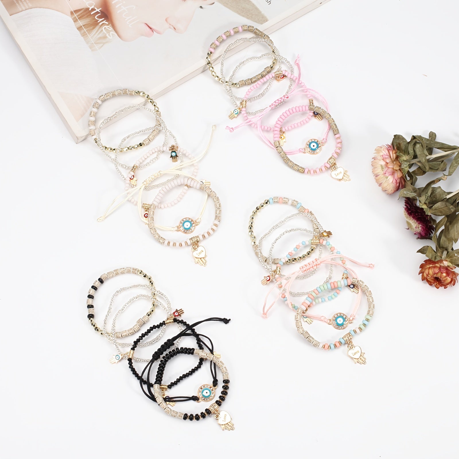 Bohemian Eye Hand Women Bracelets