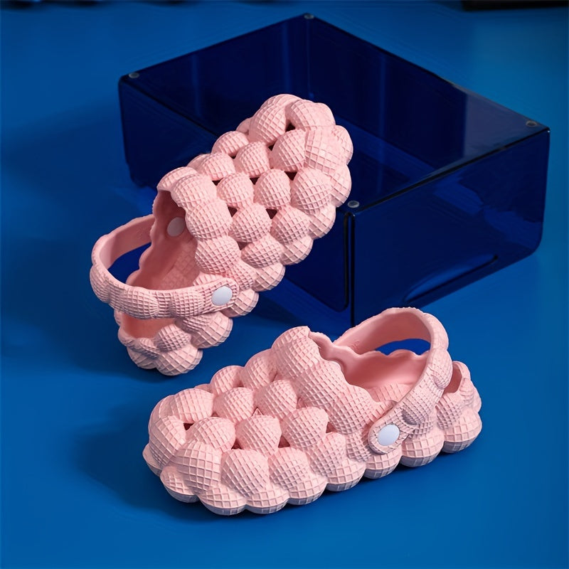 Lychee Bubble Shape Breathable Clogs For Boys And Girls