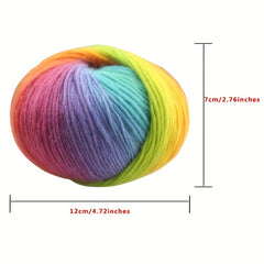 3pcs Wool Yarn Set for DIY Knitting Soft Comfortable Material 150g