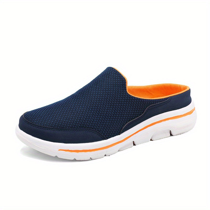 Men's Breathable Slip On Mules Lightweight Non Slip Comfy Shoes