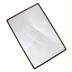 A4 Full Page Magnifier 3X 300 Page Reading Aid For Elderly