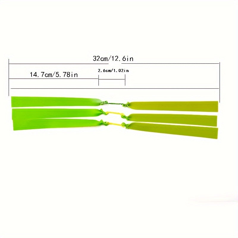6pcs Slingshot Replacement Rubber Band Fishing Tool