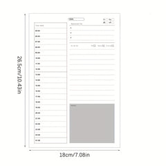 2pc Postgraduate Entrance Exam Daily Record & Check-in Schedule