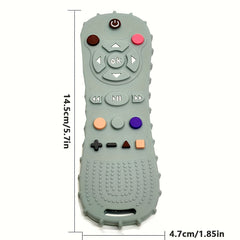 TV Remote Silicone Teething Toy for Babies Soft and Durable