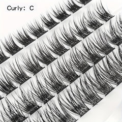 C Curling Lash Clusters 48 Pcs 10-16mm Mix Length