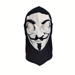 Halloween Dress Up Hat Riding Mask Sweat Absorption Sunscreen Headgear