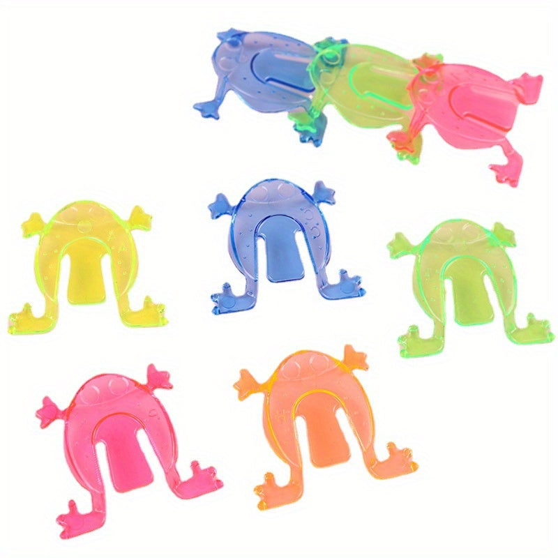18pcs Jumping Frog Bounce Fidget Toys Party Favor Holiday Accessory Gift