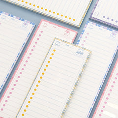 Book Cartoon Long Strip Planner for Students