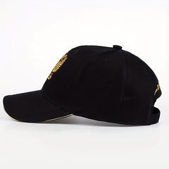 Embroidery Adjustable Peaked Cap Baseball Cap