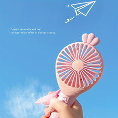 Fruit Shape Spray Handheld Mini Fan for Outdoors