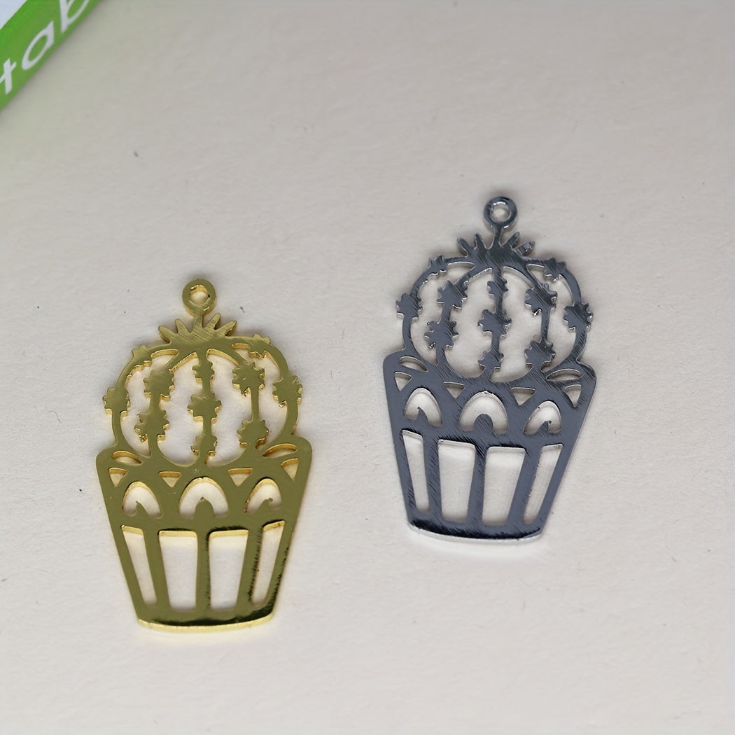 3pcs Vintage Mixed Style Golden Silver Pendant DIY Jewelry Making Accessories