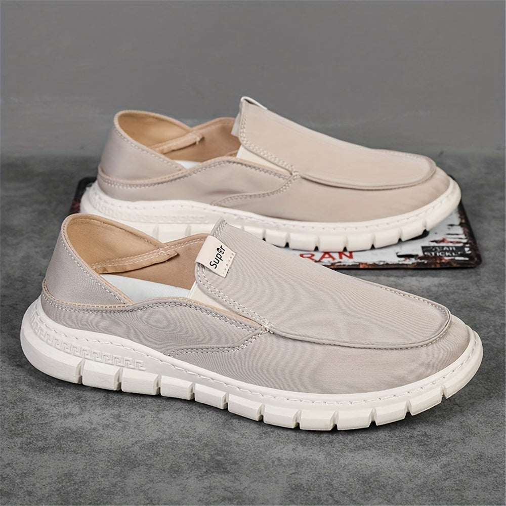 Men's Slip on Sneakers Loafers Casual Walking Shoes Lightweight