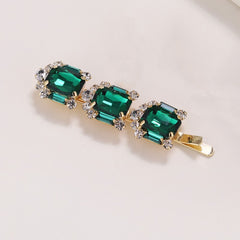 Shining Rhinestone Hair Clip Non Slip Hair Accessory