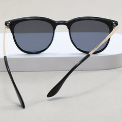 Square Frame Sunglasses Rivet Decor Glasses UV400
