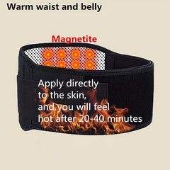Magnet Steel Plate Waist Band - 4 Steel Plates 20 Magnets