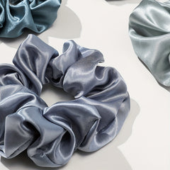 12pcs Large Satin Scrunchie Hair Tie Silky Hair Rope Hair Accessories
