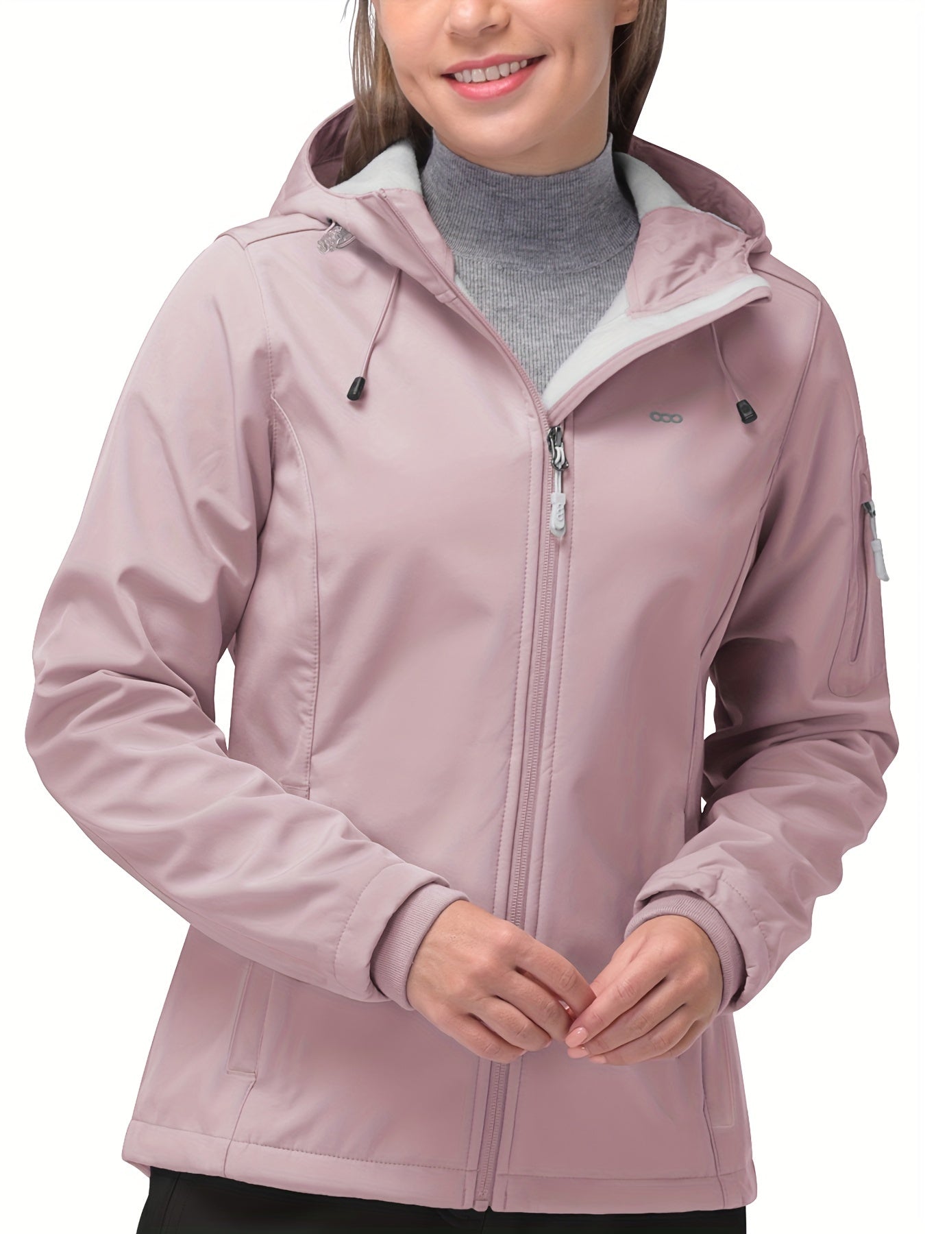Waterproof Sports Jacket Fleece Liner Windproof Coat