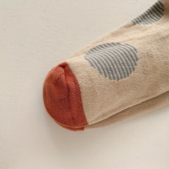 5 Pairs Geometric Pattern Women's Mid Tube Socks