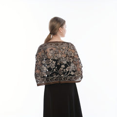 Tassel Decorated Thin Printed Shawl for Women