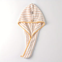 Soft Microfiber Hair Drying Cap Towel Absorbent Quick-drying Shower Cap